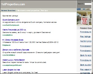 Web site www.1stproperties.com, Prudential First Properties
