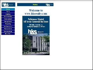 Web site www.hksrealty.com, HKS Realty Assoc Inc